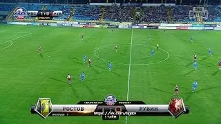 Maksim Grigoryevs goal. FC Rostov vs Rubin | RPL 2015/16