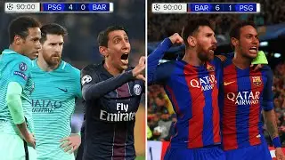 10 Greatest Champions League Comeback in Barcelona History