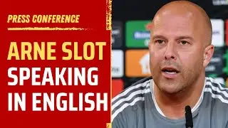 Arne Slot | New Liverpool manager speaking in English