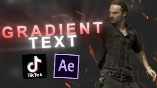 HOW TO: Gradient Text | After Effects Tutorial