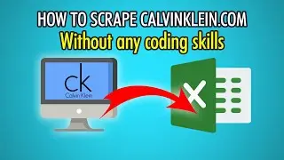 How to Scrape CalvinKlein.com Products