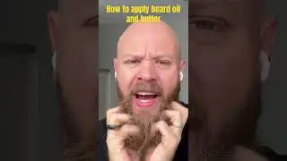 Say Goodbye to Beard Dandruff: Step-by-Step Oil & Butter Application #beardoil #beardcare #beard