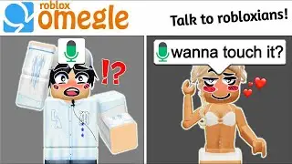 Roblox Omegle VOICE CHAT... But it's TOO SUS