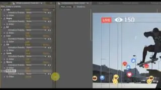 Facebook Live Emojis | After Effects Template