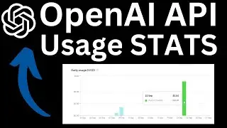 How to check OpenAI API credits or token Usage stats tutorial