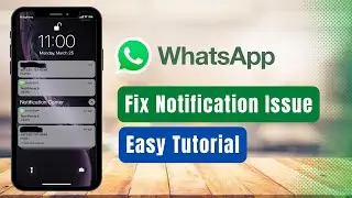 How to Fix WhatsApp Notification Problem !