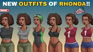 New Outfits Of Rhonda !! - Summertime Saga Tech Update Release Date?? 🤔