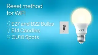 How to Reset your Innr WiFi retrofit products