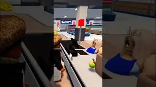 GHETTO grocery store employee tries to ROAST me 😒#roblox #shorts #berryavenue