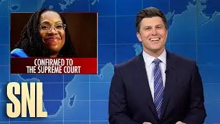 Weekend Update: Judge Ketanji Brown Jackson Confirmed, Obama's Return to the White House - SNL