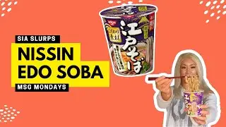 NISSIN EDO SOBA - Instant Noodles/Ramen Review!