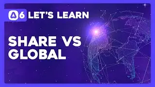 Lets Learn AdonisJS 6: Ep 3.7 - Share vs Global Data Flow