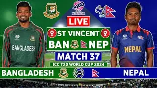 Nepal vs Bangladesh Live Match | NEP vs BAN Live Match Today | ICC T20 World Cup Live Match