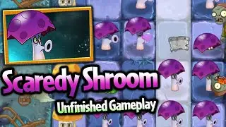 Plants vs. Zombies 2 Scaredy-shroom Unfinished Gameplay