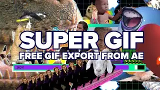 Free Gif Export for After Effects | SUPER GIF script