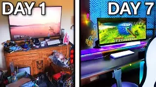 I SECRETLY Transformed My Dads Room!