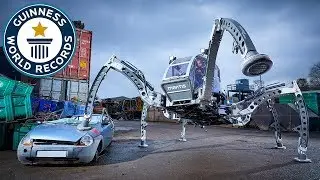 Matt Denton: Largest rideable hexapod - Guinness World Records