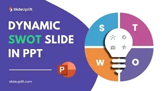 How To Create A Dynamic SWOT Slide In PPT (5 Minute Tutorial)