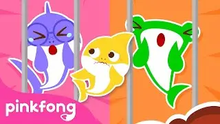 Baby Sharks Friends Are Trapped | Baby Shark Kindergarten | Solve the Puzzle | Pinkfong Kids Songs