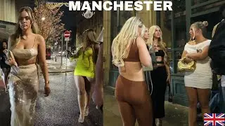 MANCHESTER CITY UK NIGHTLIFE WALK NOVEMBER -  2023