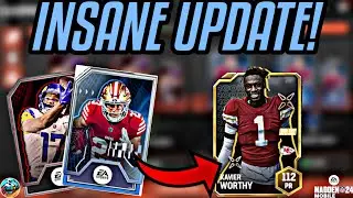 INSANE NEW UPDATE! PACKS ARE INSANE! Madden Mobile 25