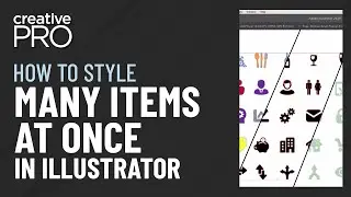 Illustrator: How to Style Many Items at Once (Video Tutorial)