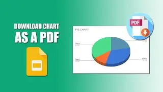 How to download chart as a PDF in google slides