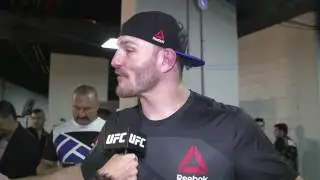 UFC 198: Stipe Miocic Backstage Interview