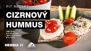 Fit recept č.2: Zdravý snak "cizrnový hummus"👩‍🍳 NEBBIA x FitMeal