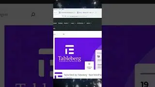 How To Create a Table in WordPress with Free Plugin #shorts