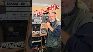 1970s Vintage TESLA ARS 821 Speaker Box Sound Test @youtubecreators #youtubehighfive