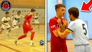 I Played in a PRO FUTSAL MATCH & We Got REVENGE! (Football Skills & Goals)