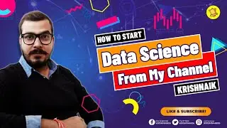 How To Start Data Science From My Channel- Follow This Order Of Playlist