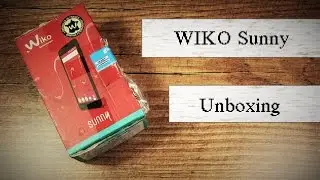 4 Zoll Smartphone im Unboxing : Wiko Sunny