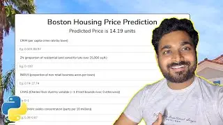 Boston Housing Price Prediction using Random Forest | Machine Learning Project