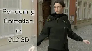 How to Render Animation in CLO 3D 7.0--Adding 3D Environments