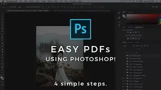 Multi Page PDF In Photoshop Tutorial (How to make a pdf in Photoshop)