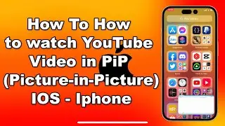 Iphone & IOS - How to watch youtube video picture to picture