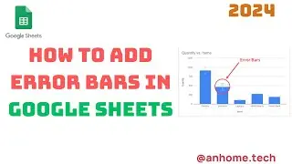 How To Add Error Bars In Google Sheets - Quick Guide