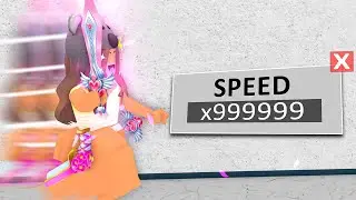 THIS GLITCH GIVES YOU MAX SPEED in Roblox Murder Mystery 2!