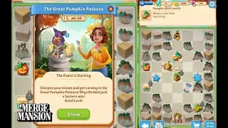 Merge Mansion | The Great Pumpkin Palooza Event 🎃🎃