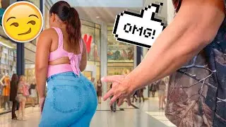 Smacking My Girlfriends GYAT All Day To See Her Reaction!!! *Got Juicy*