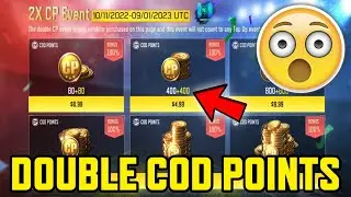 2X CP EVENT + DOUBLE YOUR  TOP UP COD POINTS!! GLOBAL CODM