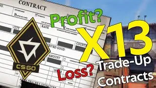 CS:GO | DO PROFITABLE TRADE-UPS ACTUALLY WORK? | REVOLUTION CASE x13