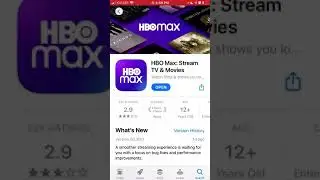 How to reload HBO Max app on iPhone?