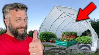 How To Build A 16x50 Greenhouse In 8 Hours