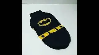 Свитер Бэтмен для питомца. Batman Pet Sweater