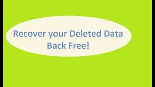 Recover Your Deleted Data Fast - Free Data Recovery Tool