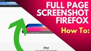 Full Page Screenshot Firefox Tool - How to Capture the Whole Page