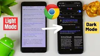 How To Enable Dark Mode On Google Chrome Android 😂🔥